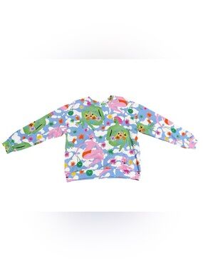 NWT gorman Fun Novelty Print Sweatshirt US Size 6
